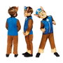 Liragram Disfraz infantil Paw Patrol Chase para 4-6 años